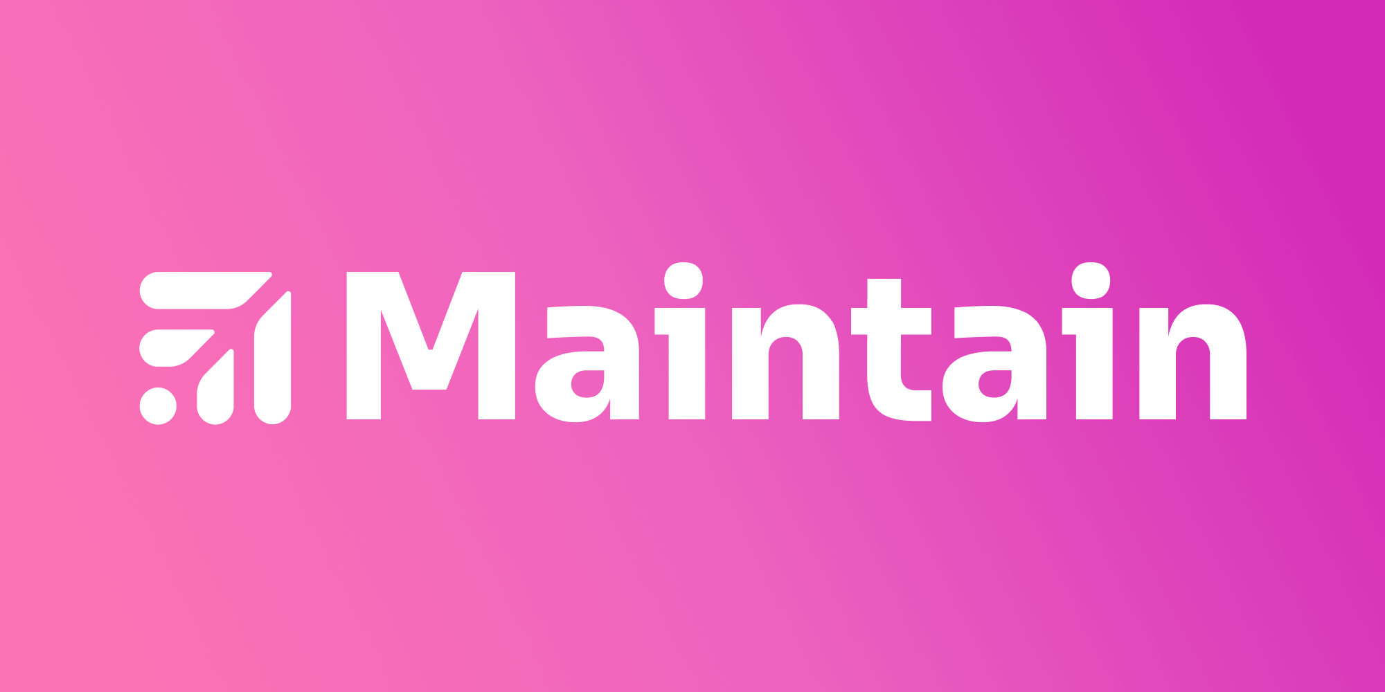 Maintain logo